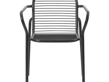 Vig Outdoor Dining Chair w  Armrest For Cheap