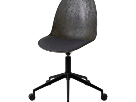 Eternity Swivel Chair w  Castors - Seat Upholstered Hot on Sale