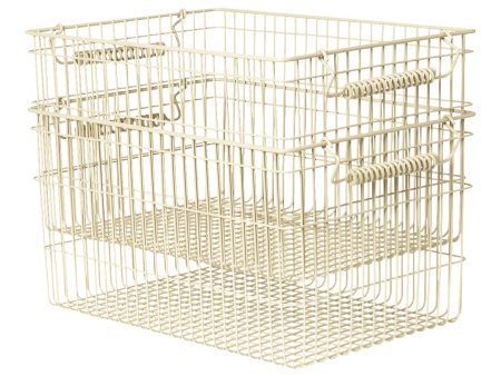 Cala Stackable Baskets - Set of 2 Discount