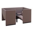 Case Combi 2 Seater Sofa with Wooden Table on Sale