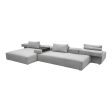 Cinder Block - Back Cushion w  Bolster Online Hot Sale