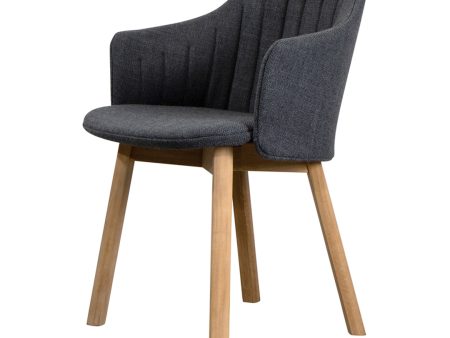 Choice Chair - Wood Base - w  Back and Seat Cushion Supply