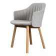 Choice Chair - Wood Base - w  Back and Seat Cushion Supply