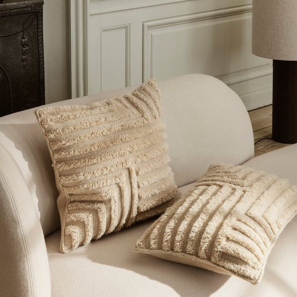 Crease Wool Cushion Online