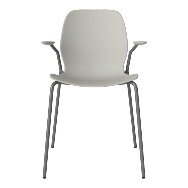 Seed Dining Chair w  Open Arms For Cheap