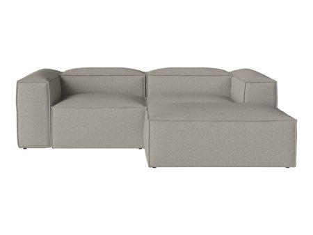 Cosima 2-Seater Sofa - Small w  Pouf Cheap