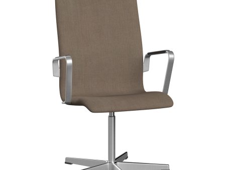 Oxford Medium Back Office Armchair - 5 Star Base & Return Fashion