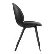 Beetle Dining Chair - Front Upholstered - Plastic Base, Monochrome Online Sale