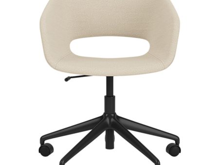 Maree 406 Office Chair - 5 Star Base w  Castors - Fully Upholstered For Sale