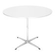 Circular Dining Table w  4-Star Base Fashion