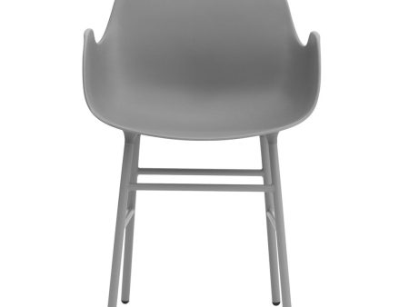 Form Armchair - Metal Legs on Sale