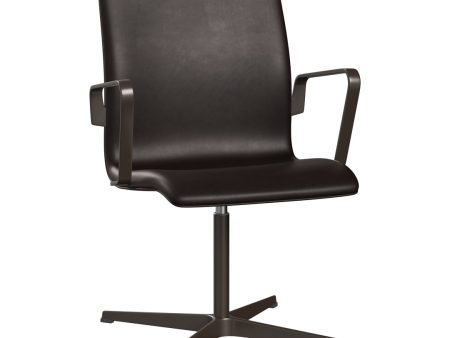 Oxford Low Back Office Armchair - 4 Star Base Supply