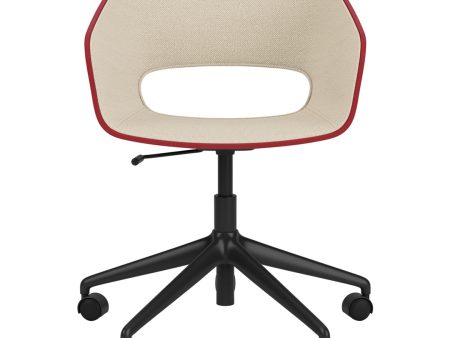 Maree 406 Office Chair - 5 Star Base w  Castors - Front Upholstered Online now