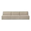 Wonder 3-Seater Sofa w o Armrests Online Sale