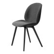 Beetle Dining Chair - Front Upholstered - Plastic Base, Monochrome Online Sale