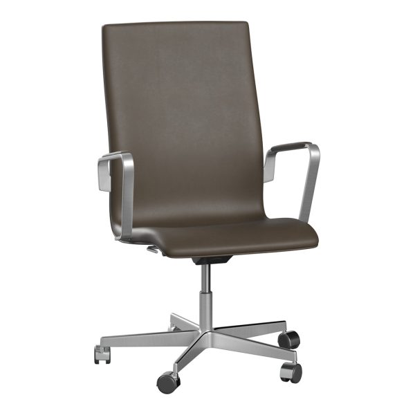 Oxford Medium Back Office Armchair - 5 Star Base & Castors - Height Adjustable Online Sale