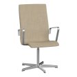 Oxford Medium Back Office Armchair - 5 Star Base & Return Fashion