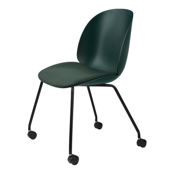 Beetle Meeting Chair - 4 Legs w  Castors - Front Upholstered Online Sale