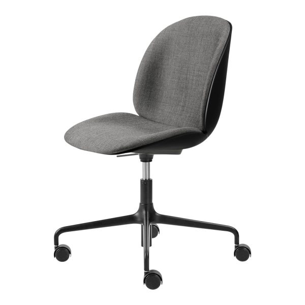 Beetle Meeting Chair - 4-Star Base w  Castors - Height Adjustable - Front Upholstered Hot on Sale