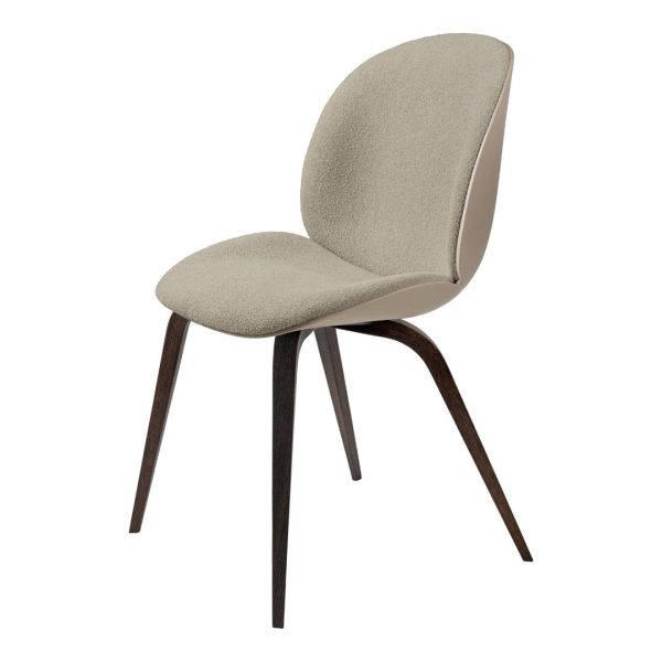 Beetle Dining Chair - Front Upholstered - Smoked Oak Base Discount