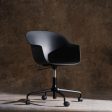 Bat Meeting Chair - 4-Star Base w  Castors - Height Adjustable Sale