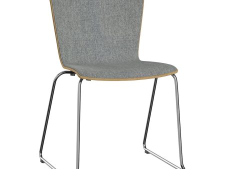 Vico Duo Side Chair - Sled Base - Front Upholstered For Cheap