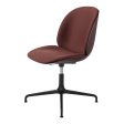 Beetle Meeting Chair - 4-Star Base - Height Adjustable - Front Upholstered Online Hot Sale