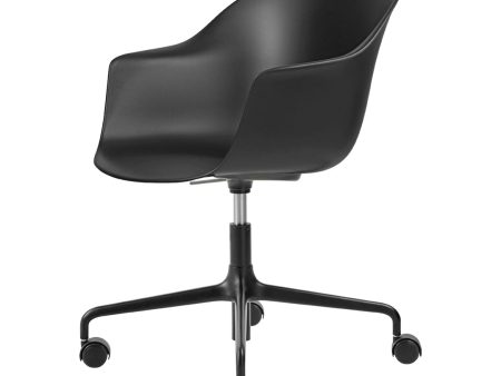 Bat Meeting Chair - 4-Star Base w  Castors - Height Adjustable Sale