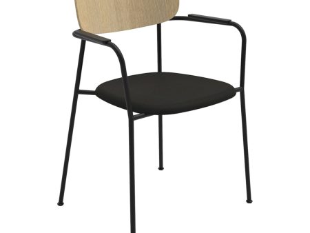 Scope Armchair - Seat Upholstered - Stackable Fashion