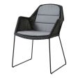 Breeze Outdoor Chair - Sled Base Hot on Sale