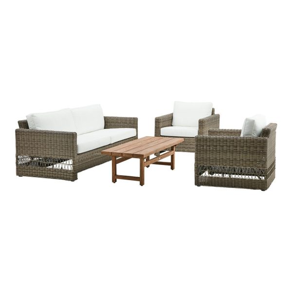 Carrie Outdoor 3-Seater Sofa For Discount