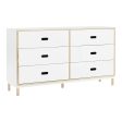 Kabino Dresser w  6 Drawers Hot on Sale