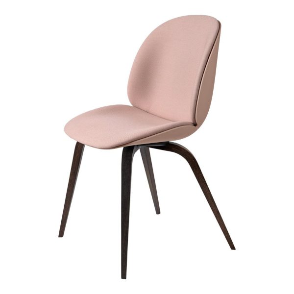 Beetle Dining Chair - Front Upholstered - Smoked Oak Base Discount