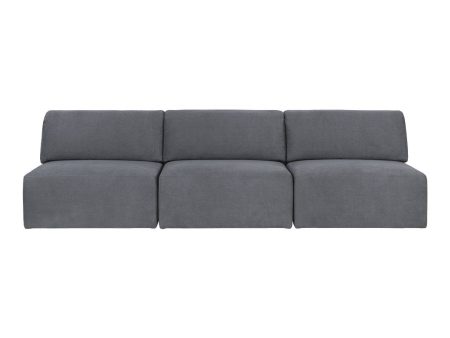 Wonder 3-Seater Sofa w o Armrests Online Sale