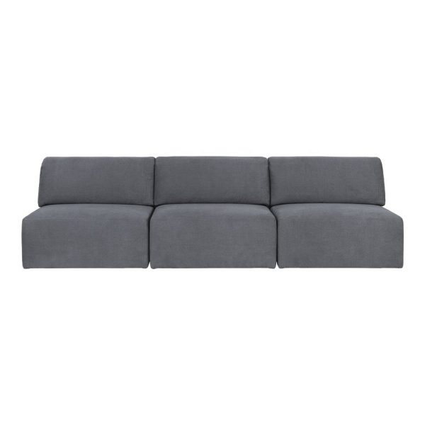 Wonder 3-Seater Sofa w o Armrests Online Sale