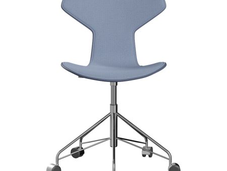 Grand Prix Swivel Chair 3131 - Colored Ash - Front Upholstered Discount