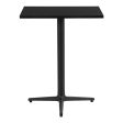 Allez Square Cafe Table - 3 Legs Online