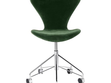 Series 7 Swivel Chair 3117 - Fully Upholstered, Velvet Online