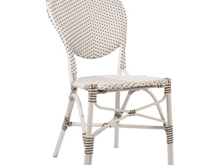 Isabell Side Chair - AluRattan Outdoor - Stackable Online now