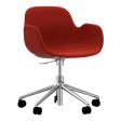 Form Armchair - 5W Swivel Base w  Gaslift - Upholstered Discount