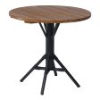 Nicole Round Cafe Table - Teak Online Hot Sale