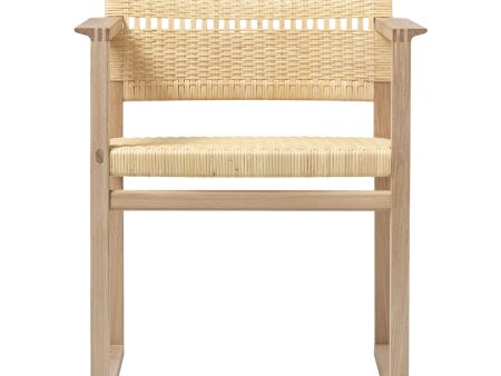 BM62 Armchair - Natural Cane Wicker Cheap