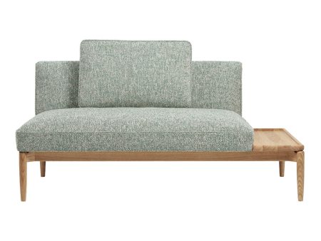 E331 Embrace Modular Sofa w  Right Table (58.3  L) For Cheap