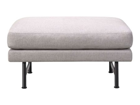 Calmo Ottoman 80 - Metal Base Online Sale