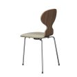 Ant Chair 3100 - Clear Lacquered - Front Upholstered Online now