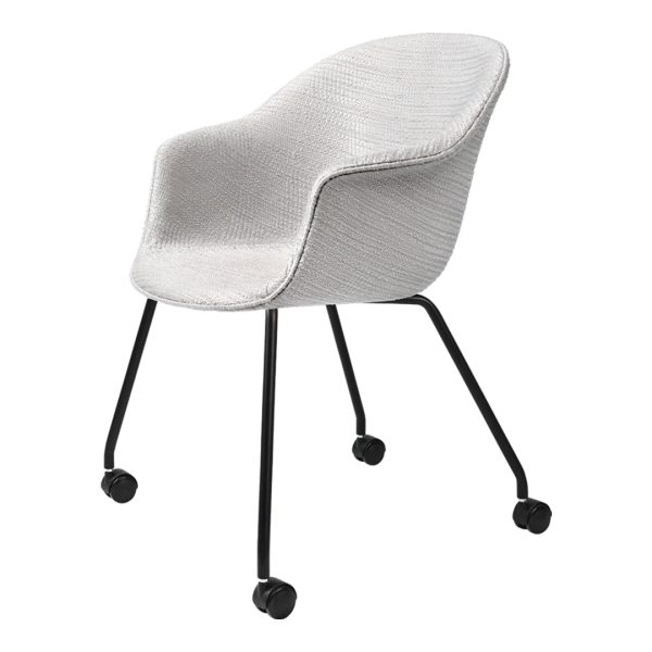 Bat Meeting Chair - 4-Legs w  Castors - Fully Upholstered For Cheap