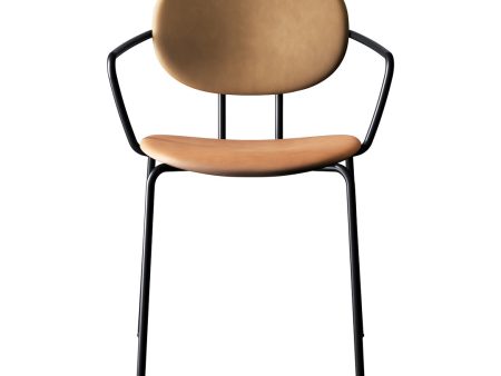 Piet Hein Chair w  Armrest - Fully Upholstered For Sale