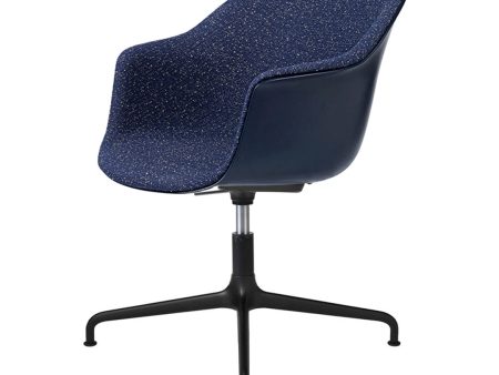 Bat Meeting Chair - 4-Star Base - Height Adjustable - Front Upholstered Online Sale