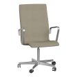 Oxford Medium Back Office Armchair - 5 Star Base & Castors For Sale