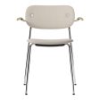 Co Dining Chair w  Armrests - Fully Upholstered For Cheap